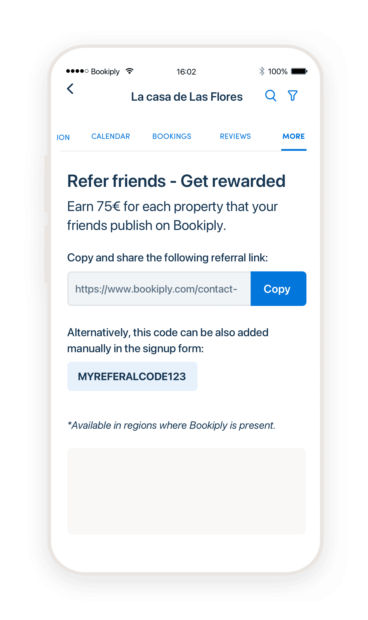 Referral program